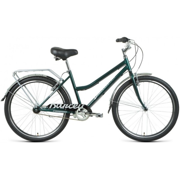 Bicicletă Forward Barcelona 26 3.0 (2021) Green/Silver