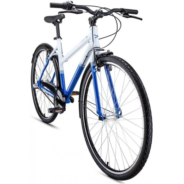 Bicicletă Forward Corsica 28 (2019) White/Blue