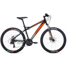 Велосипед Forward Flash 26 2.2 Disc (2021) 17 Black/Orange