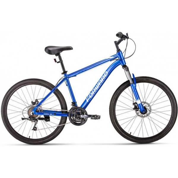 Велосипед Forward Hardi 26 2.0 Disc (2021) 17 Blue/Beige