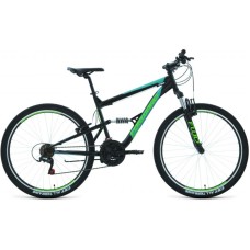 Велосипед Forward Raptor 27.5 1.0 16 (2021) Black/Turquoise