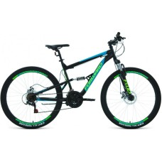 Велосипед Forward Raptor 27.5 2.0 Disc (2021) Black/Turquoise