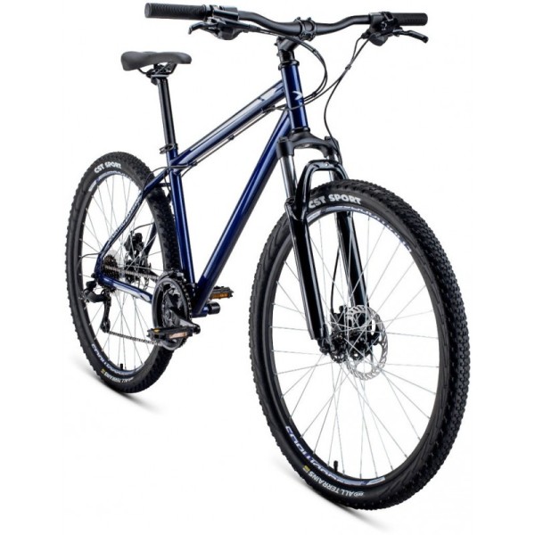 Велосипед Forward Sporting 27.5 3.0 Disc (2020-2021) 17 Dark Blue/Gray