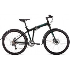 Велосипед Forward Tracer 26 2.0 Disc (2021) Black/Turquoise