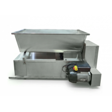 Zdrobitor de struguri electric cu desciorchinător și șnec Enoitalia Eno-15M Total Inox