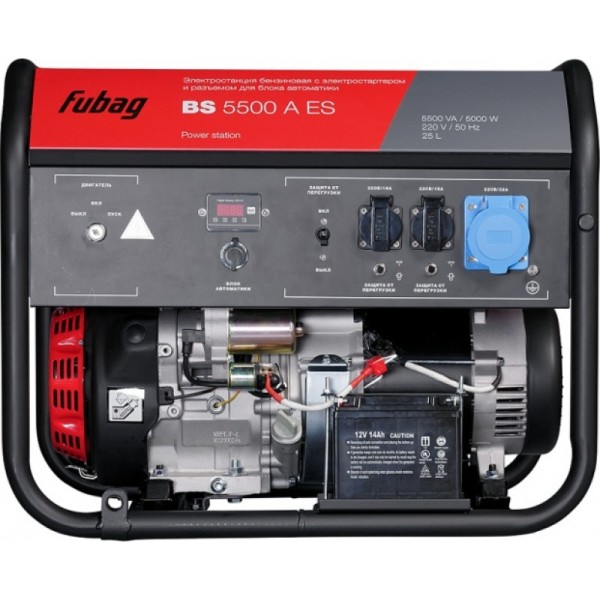 Электрогенератор Fubag BS 5500 A ES (838796)