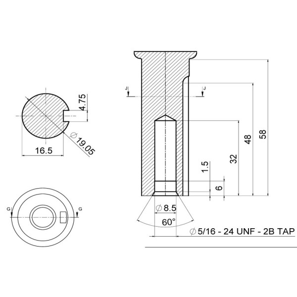 Motor pe benzina Villager VGR 250 H Orizontal