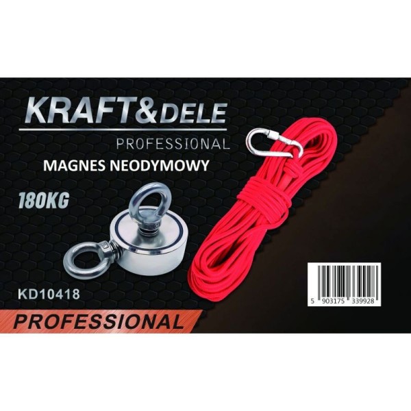 Подъемный магнит Kraft&Dele KD10418