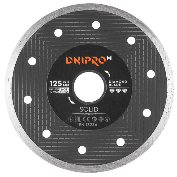 Диск для резки Dnipro-M Solid 2437