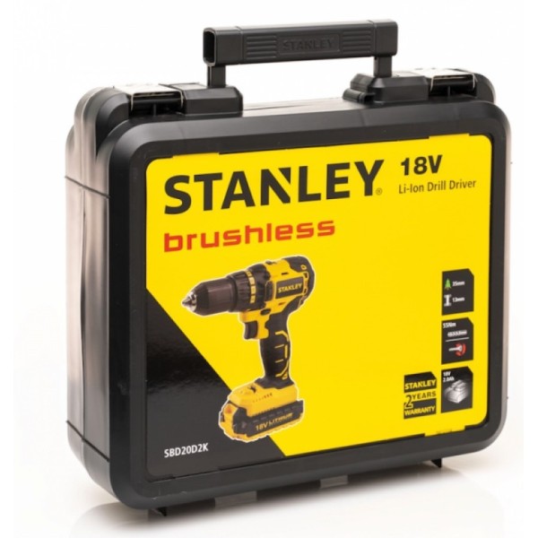 Шуруповерт Stanley SBD20D2K