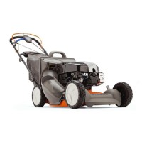 Maşina de tuns gazonul pe benzină Husqvarna R 152SV