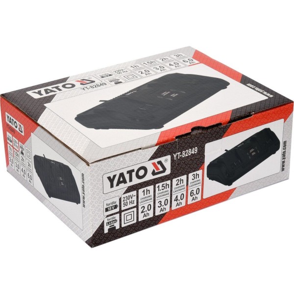 Зарядное устройство двойное для инструмента Yato YT-82849
