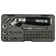 Set capete cu chei cu clichet Yato YT-2806