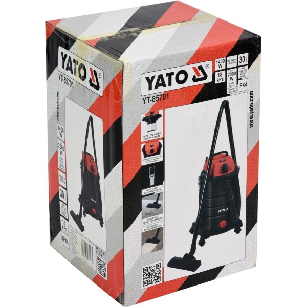 Пылесос для сухой уборки Yato YT-85701