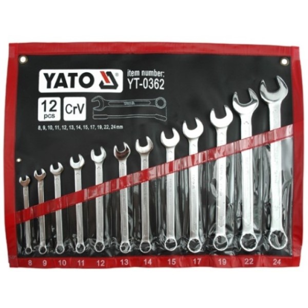Набор ключей Yato YT-0362