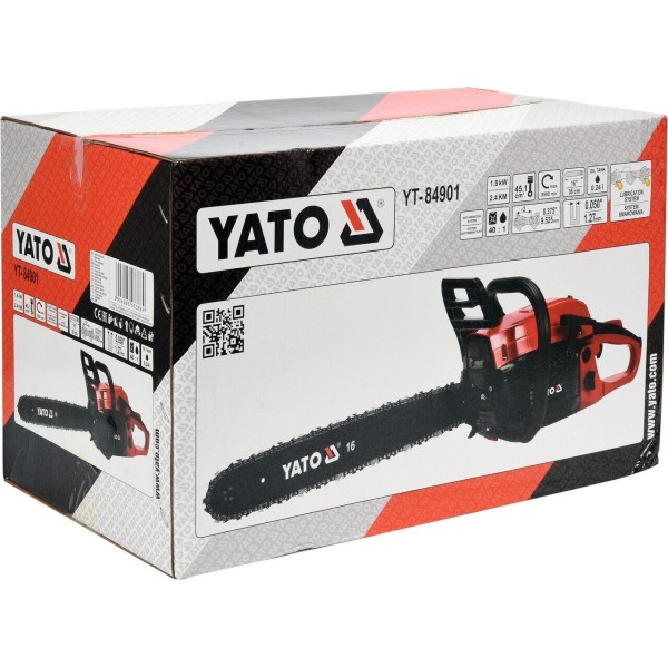 Цепная пила бензиновая Yato YT84901