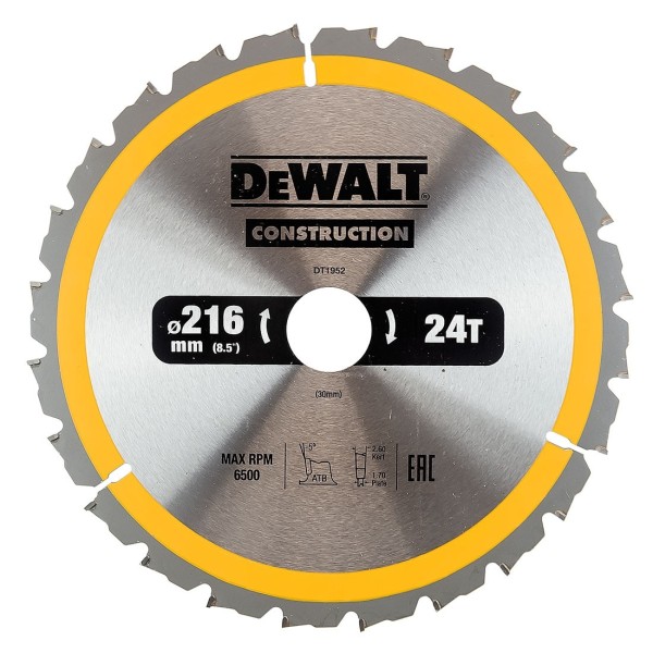 Disc de tăiere Dewalt DT1962-QZ