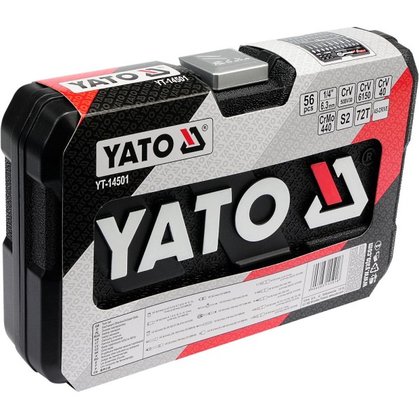 Набор головок/бит Yato YT-14501