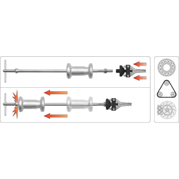 Set Puller Yato YT-2539